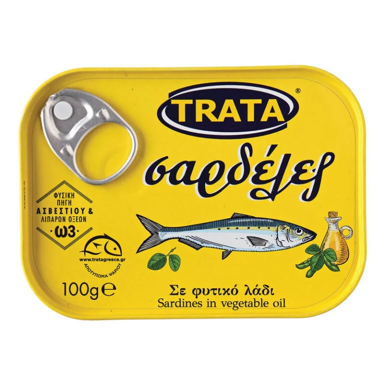 Сардини в растително масло, 100гр