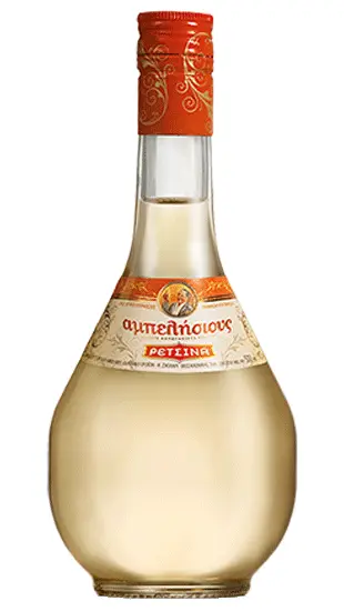 Гръцко бяло вино АМПЕЛИСИОС 0,500л.