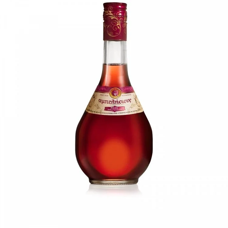 Розе Полусладко Вино Ампелисиус 0,500л.