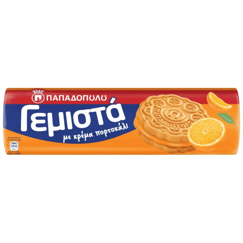 Бисквити с лимонов крем, 200гр.