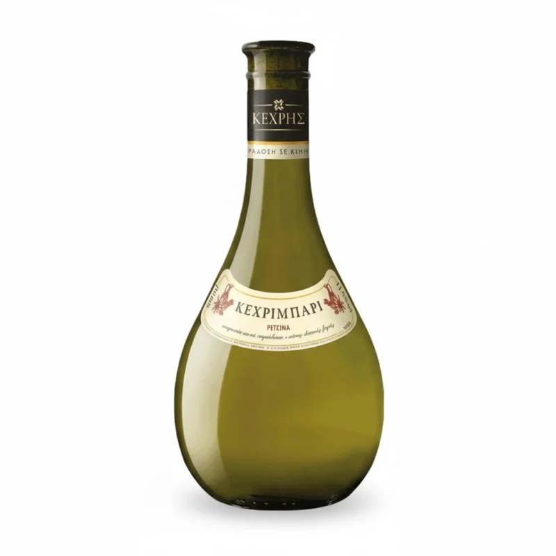 Традиционно гръцко вино"Рецина Кехлибар" 0,500л.